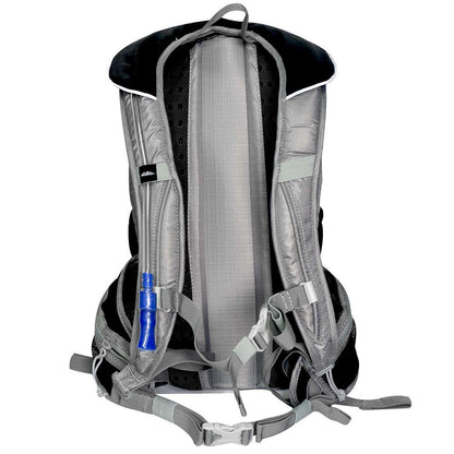 Mochila de hidratación NITRA gris con verde Wallis